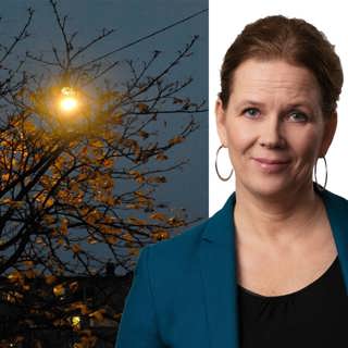 Bristen på varmt vitt ljus i november: Marie-Louise Kristola, Edinburgh