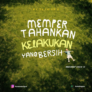 Mempertahankan Kelakuan Yang Bersih