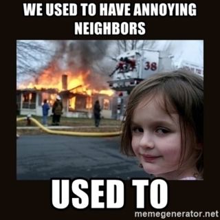 ANNOYING AND STRANGE NEIGHBORS