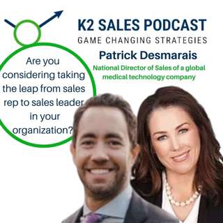 Are you ready to move from sales rep to sales leader? with Patrick Desmarais