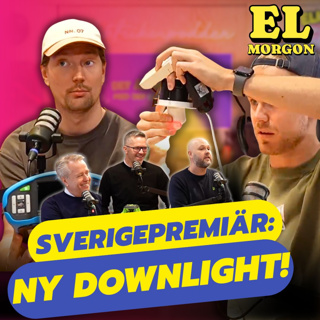 #51 ELMORGON - SVERIGEPREMIÄR för ny Downlight | Ölbryggare och elektriker | Elma in da house!