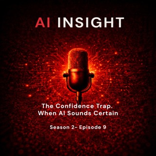 AI Insight — Season, 2 Episode 9: The Confidence Trap. When AI Sounds Certain