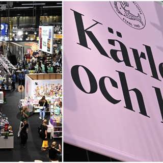 Het kärlek och brännande politik på Bokmässan