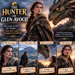 370 | Short Story: The Hunter of Glen Avoch (Advanced English Story)