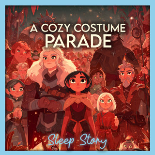 Lanterns, Moonlight & the Sleepy Costume Parade | Cozy Bedtime Story for Adults for Deep Sleep, Relaxation & Stress Relief