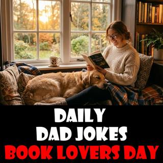 National Book Lovers Day! 37 novel jokes! 09 August 2026
