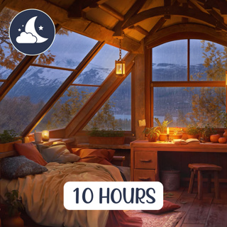 10 Hours of Soothing Rain and Distant Thunder for Deep Sleep and Relaxation