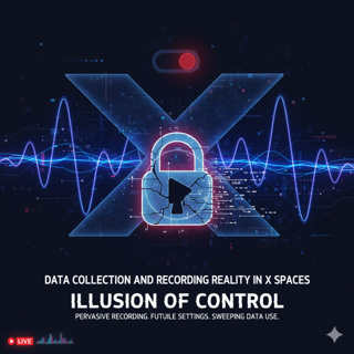 "The AI Is a Liar": An Analysis of a Live Dialogue on X Spaces Privacy and Pervasive Recording 