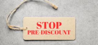 Blogcast: Stop Pre-Discounting