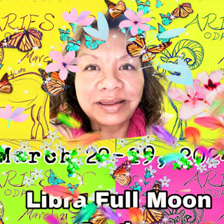 Libra Full Moon Begins Eclipse Season/Lovers Mars & Venus Join In Pisces