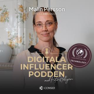 332. Globalt tempo och genuint ledarskap | Malin Persson, CIO på Ericsson | Ledarskapsresa