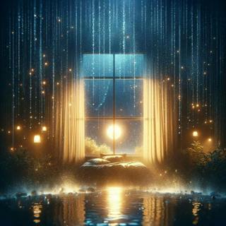 😴🌧️🎵 Listen to the RAIN and MUSIC to Soften your NIGHTS