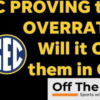 Will bad non-conference losses HURT SEC in the CFP?