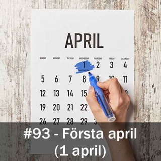 Första april (1 april)