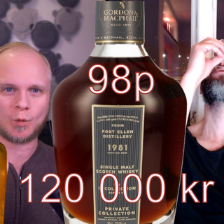 Makalös whiskyvecka och en Port Ellen får 98 poäng
