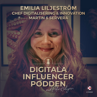 69. Hållbar digitalisering och innovation | Emilia Liljeström, chef för digitalisering och innovation på Martin & Servera