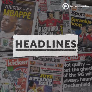 Fotbollskanalen Headlines - 13 januari 2020