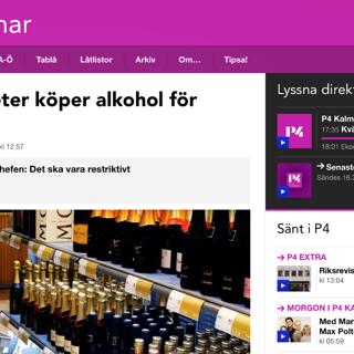 Svag alkoholnyhet och minnen från murens fall