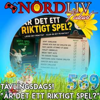 Avsnitt 569 - "Är det ett riktigt spel?" / SOMMARAVSNITT 2026