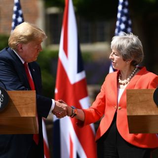 Donald Trump comes to Britain