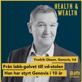 Från labbgolvet till vd-stolen – han har styrt Genovis i 10 år