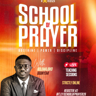 PRAYER AND THE MINISTRY OF THE HOLY SPIRIT - SCHOOL OF PRAYER 2026
