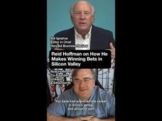 Reid Hoffman on How He Makes Winning Bets in Silicon Valley 