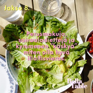 8. Perusmakuja, sairaaladiettejä ja kymmenen ”käskyä” miten olla hyvä illallisvieras.