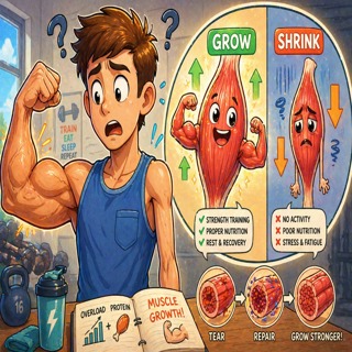 Why Muscles Grow and Shrink