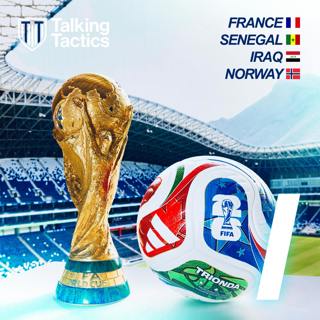 2026 World Cup | Group I: France, Senegal, Iraq, Norway