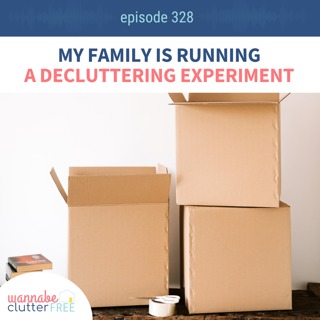 My Family Is Running a Decluttering Experiment (Ep 328)