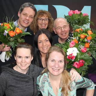 Martina Thun, Ulf Danielsson, Margit Silberstein och Willy Silberstein!