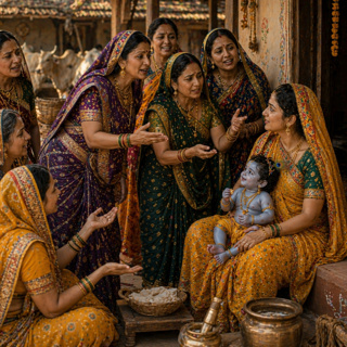 22. The cowherd women complains to Yashoda