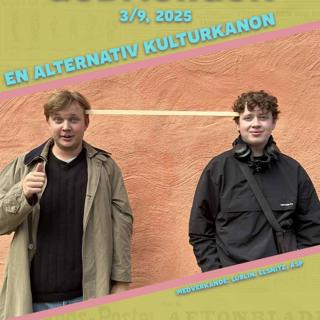 3/9, 2025 - En alternativ kulturkanon med Asp & Elsnitz