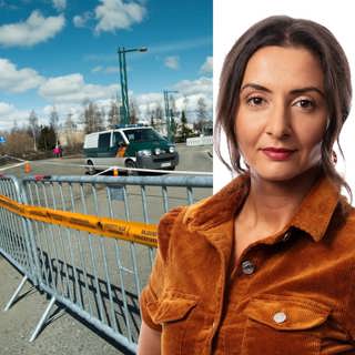 Ett fint kravallstaket i Haparanda/Torneå: Lubna El-Shanti, Östersjökorrespondent