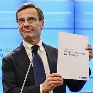 Högerpartierna överens om regeringsunderlag – hör hela pressträffen