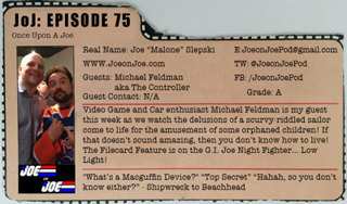 G.I. Joe Ep 75: Once Upon A Joe w/ Michael Feldman