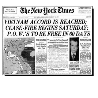 Snack, Dessert, Dinner, Supper: The Vietnam War Negotiations