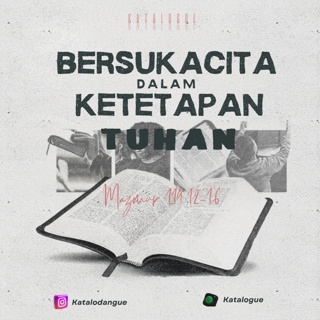 Bersukacita Dalam Ketetapan Tuhan
