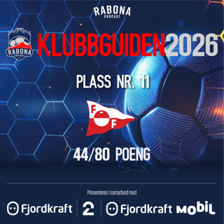 KlubbGuiden 11.plass: Fredrikstad