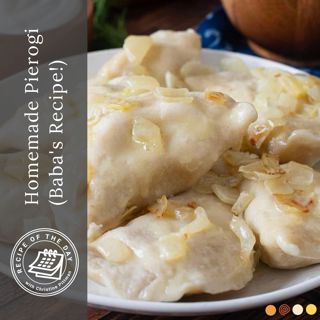 Homemade Pierogi (Baba's Recipe!)