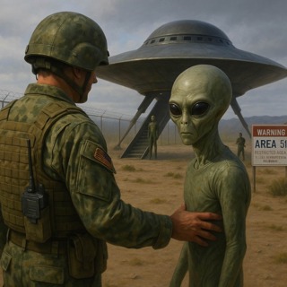Area 51 – Basen som sägs förvara kraschade UFO