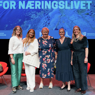 Bærekraftig business live med Celine Sandberg, Carolina Grønsleth og Erna Solberg