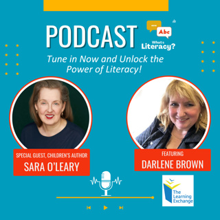 Episode 90 - World Read Aloud Day with Children's Author Sara O'Leary, Featuring Member Spotlight on Darlene Brown from TLE