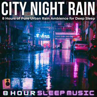 ☔ City Night Rain | 8 Hour Pure Urban Rain Ambience (No Music) for Deep Relaxation and Focus | Rain Sounds for Sleeping 😴