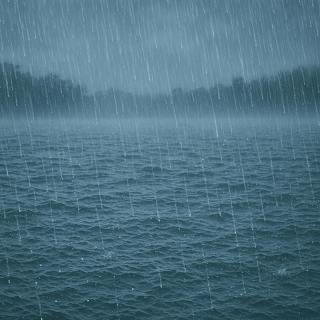 Very Heavy Rain on Lake Water | Deep Sleep & Total Relaxation