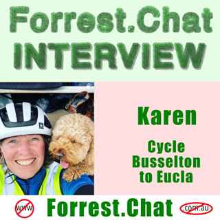 Interview - Karen Crutchlow - Cycle Busselton to Eucla