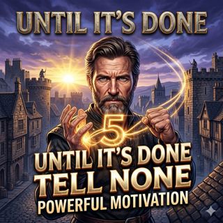 Until It’s Done, Tell None: Powerful Motivation
