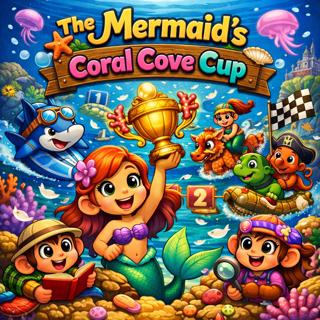 The Mermaid’s Coral Cove Cup 🧜♀️
