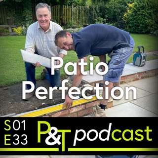 Patio Perfection, Straightening a Rowan, Apple Tree Followup and a Birthday Spade!